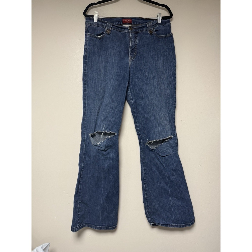 Levi‎ Vintage Women's Perfectly Slimming Blue Jeans Size 16